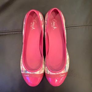 Coach slip on shoes.